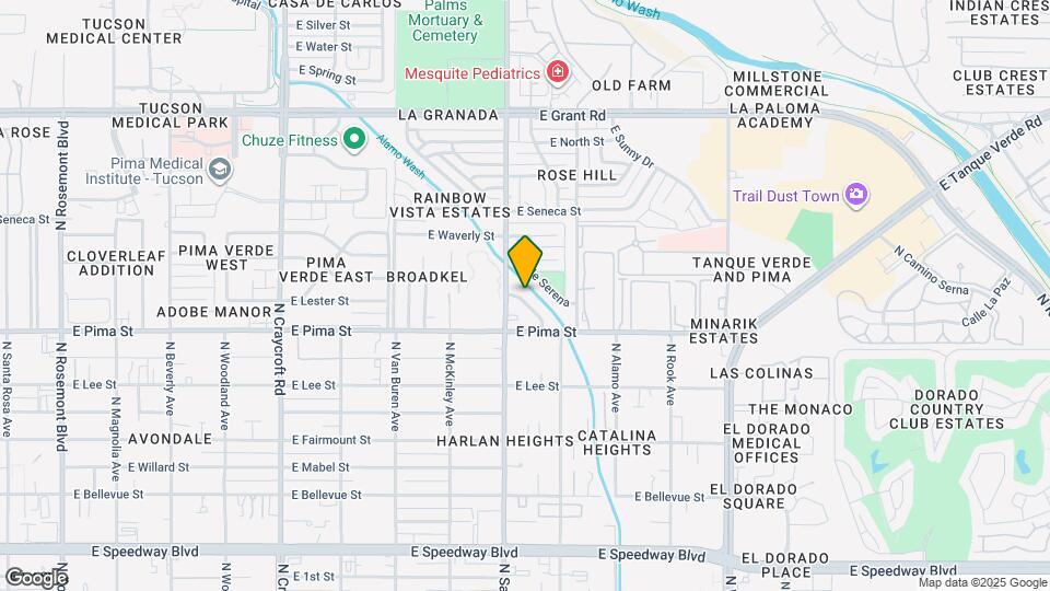 5913 E Lester Dr Map and Location Details