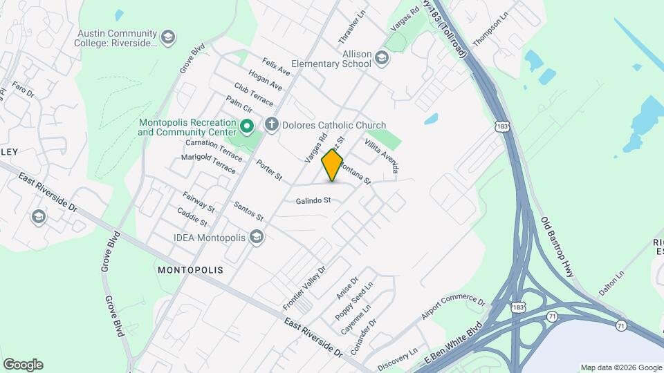 6713 Porter St Map and Location Details