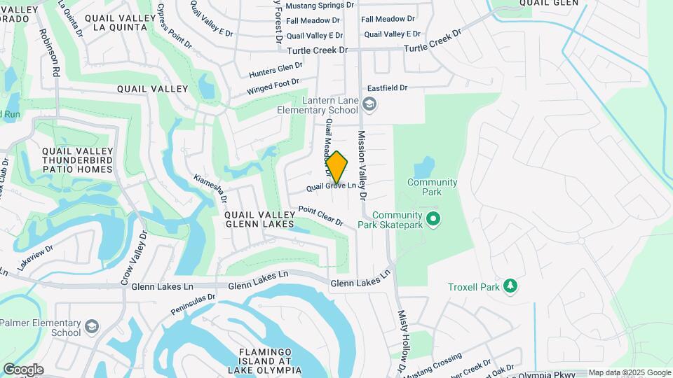 3803 Quail Meadow Dr Map and Location Details