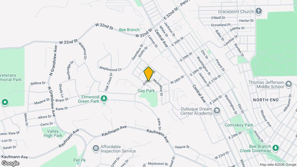 2840 Burlington St Map and Location Details