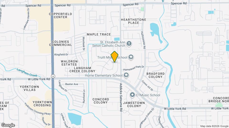 15022 Ringfield Dr Map and Location Details