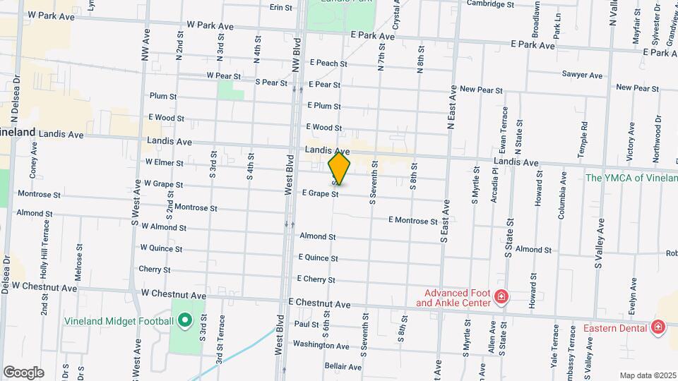 121 S 6th St, Unit 2 Mapa y Detalles de la Ubicación