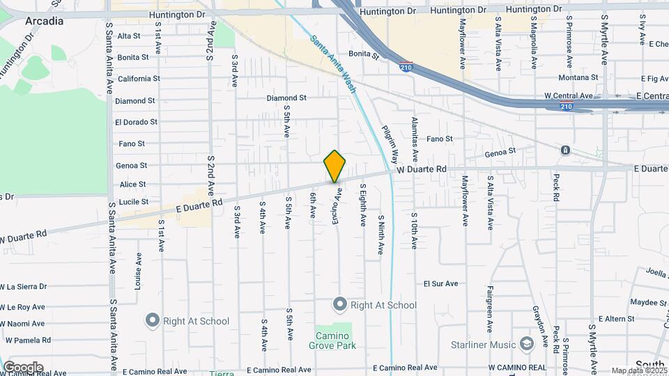 1825-1831 Encino Ave Map and Location Details