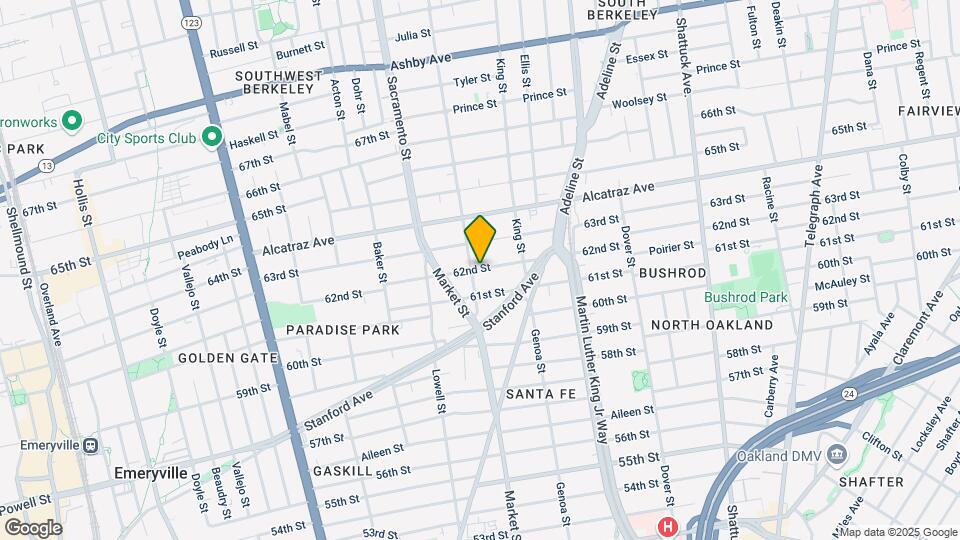 1538 62nd St Map and Location Details