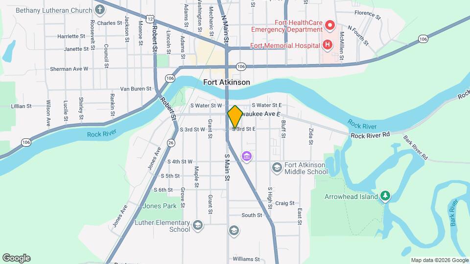 14 S 3rd St E Map and Location Details