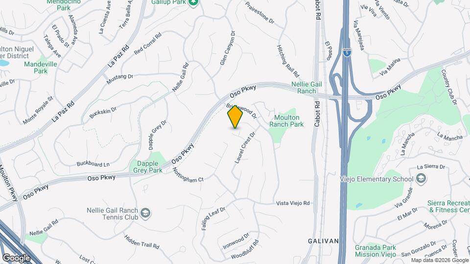 25711 Wood Brook Rd Map and Location Details