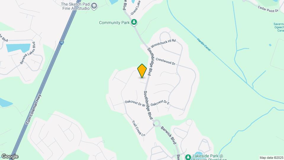 204 Oak Branch Ct Map and Location Details