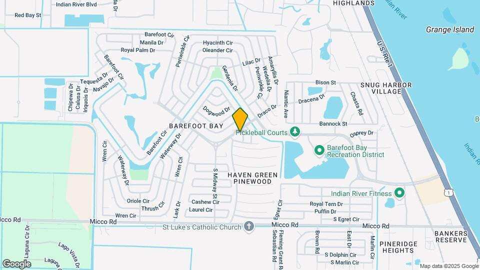 907 Barefoot Blvd Map and Location Details