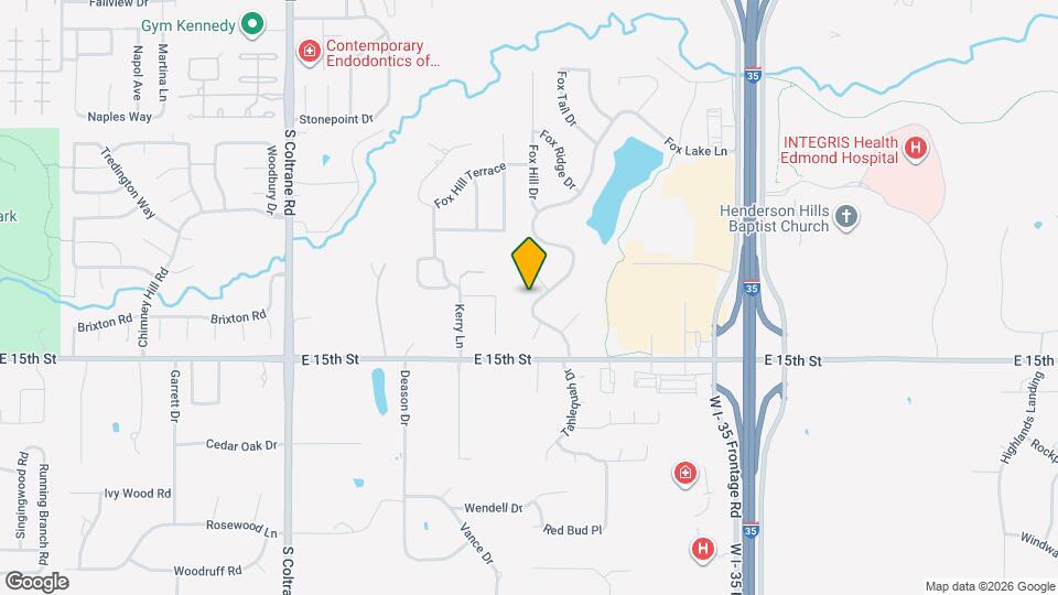 1309 Fox Lake Ln Map and Location Details