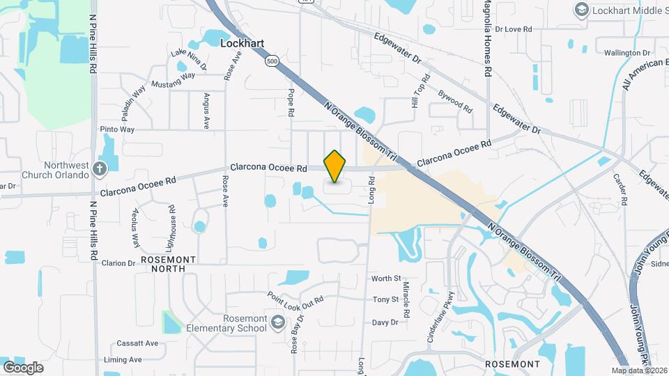 4628 Oak Arbor Cir Map and Location Details