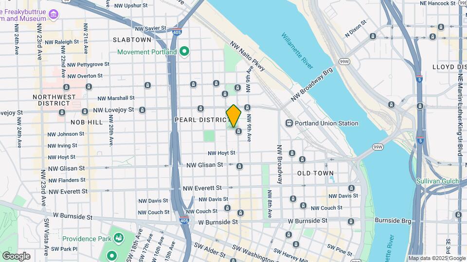 1030 NW Johnson St Map and Location Details