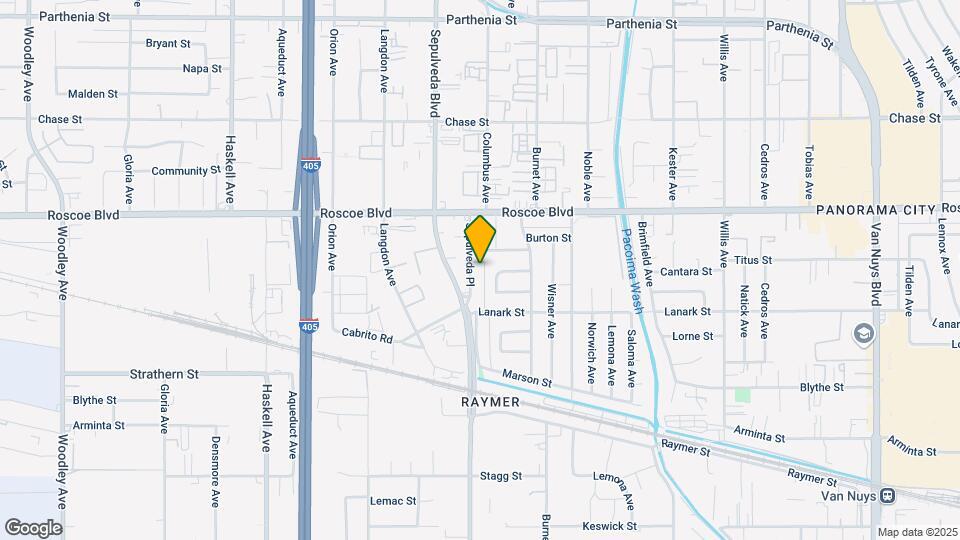 8150 Sepulveda Pl Map and Location Details