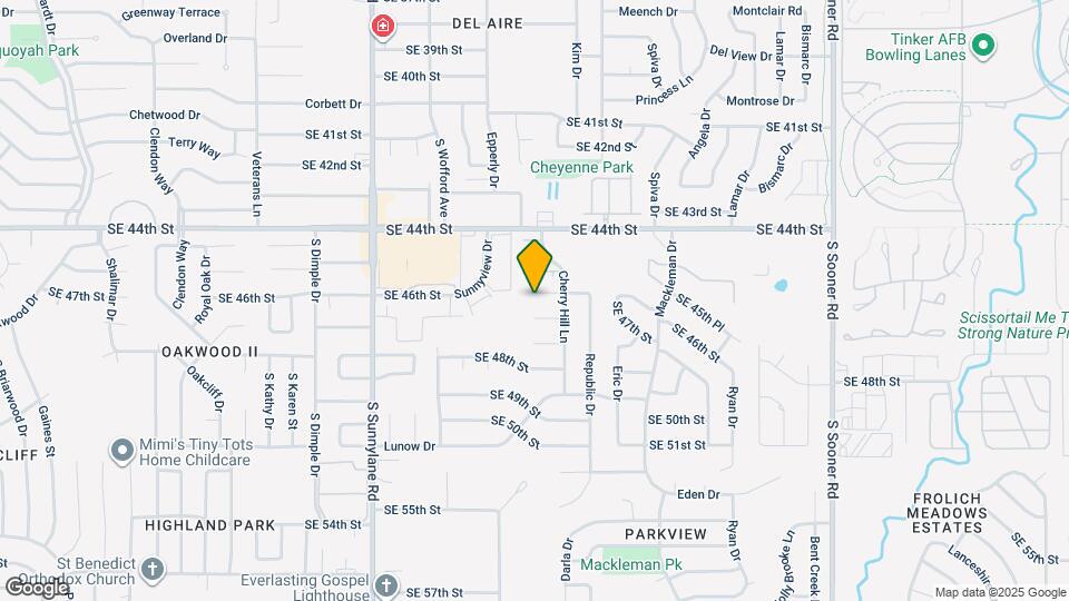 4708 SE 45th St Map and Location Details