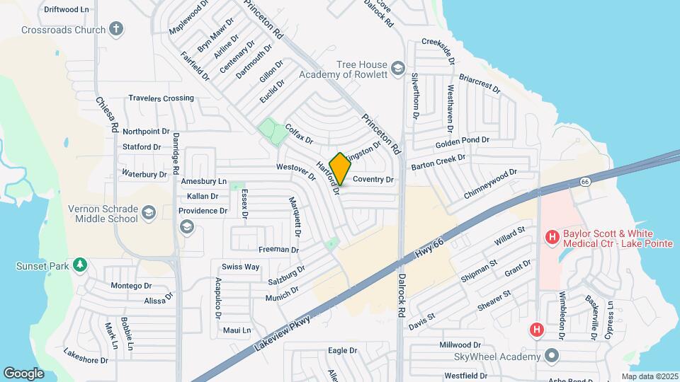 8401 Manchester Dr Map and Location Details