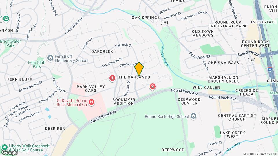 701 Oaklands Dr Map and Location Details