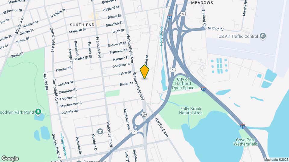 936 Wethersfield Ave Map and Location Details