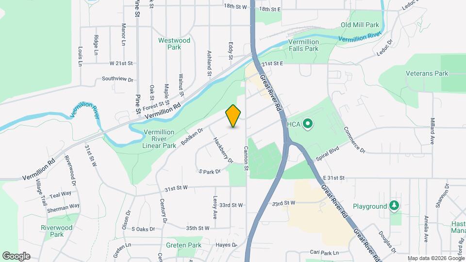 640 S Park Ct Map and Location Details
