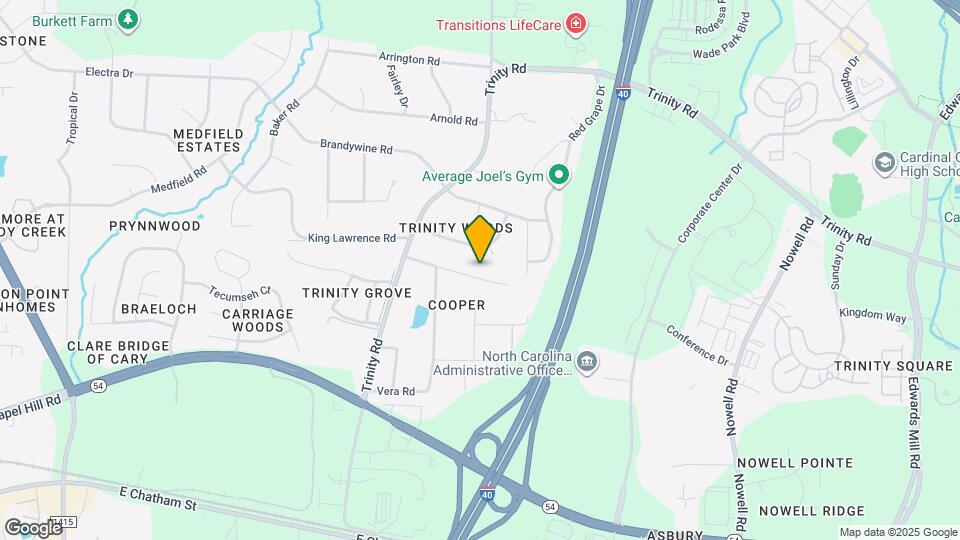 6124 Deerwood Pl Map and Location Details