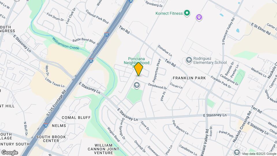 2102 Deadwood Dr Map and Location Details