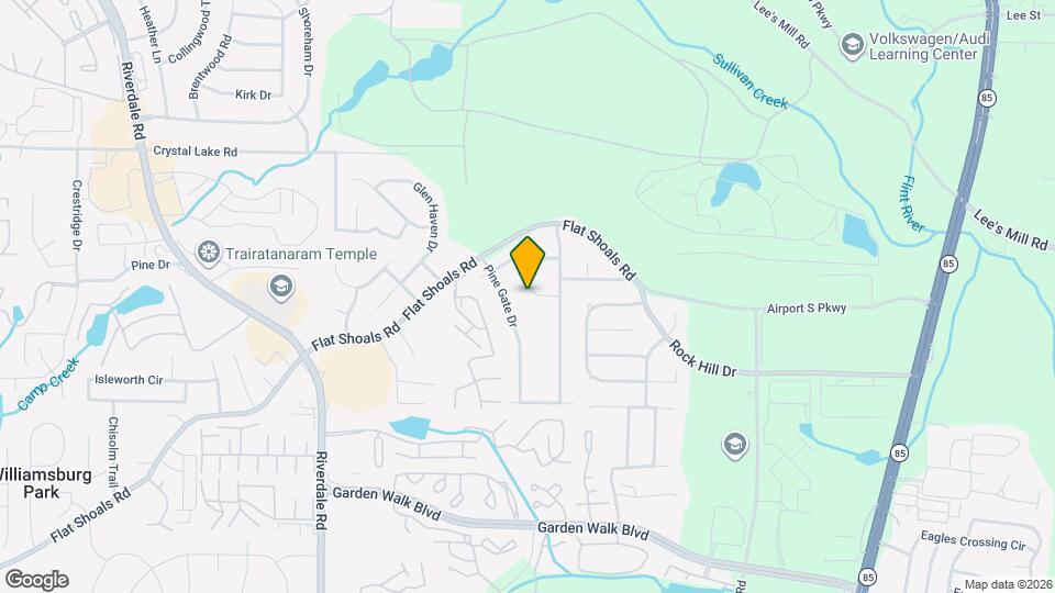 956 Windwood Ct Map and Location Details