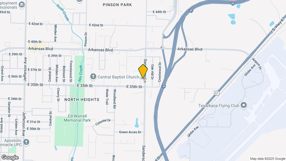 3506 Fairfield Dr Map and Location Details