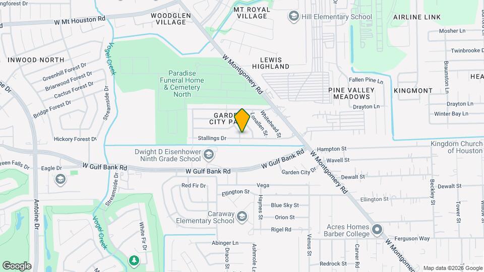 3018 Stallings Dr Map and Location Details