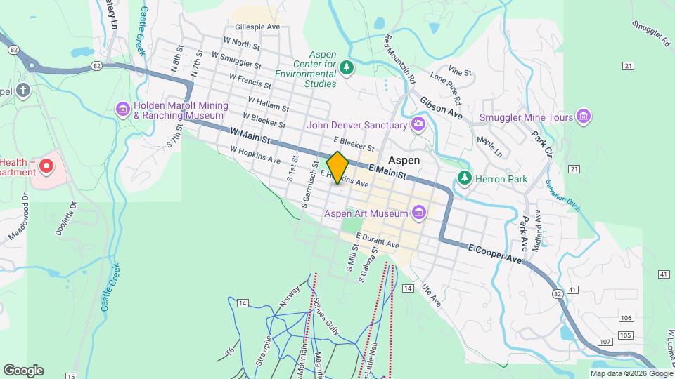 210 E Hyman Ave Map and Location Details