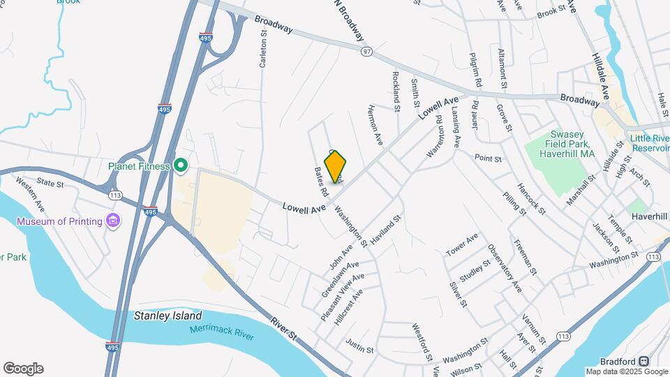 177 Lowell Ave-Unit -1 Map and Location Details