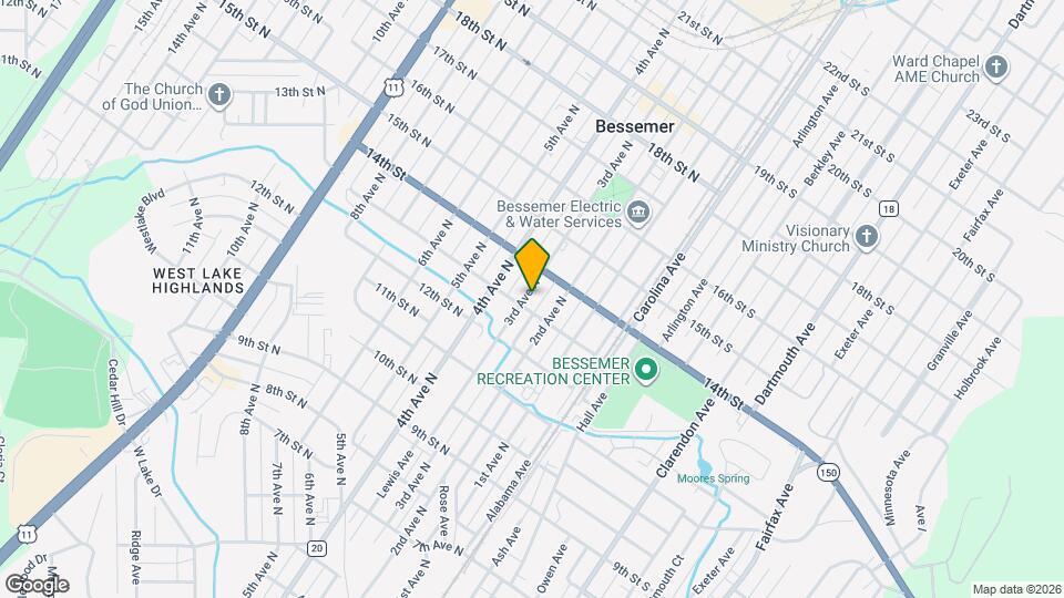 1307 3rd Ave N Map and Location Details