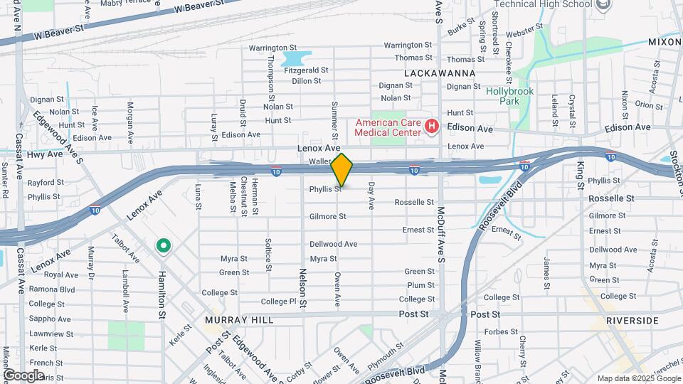 3254 Phyllis St Map and Location Details