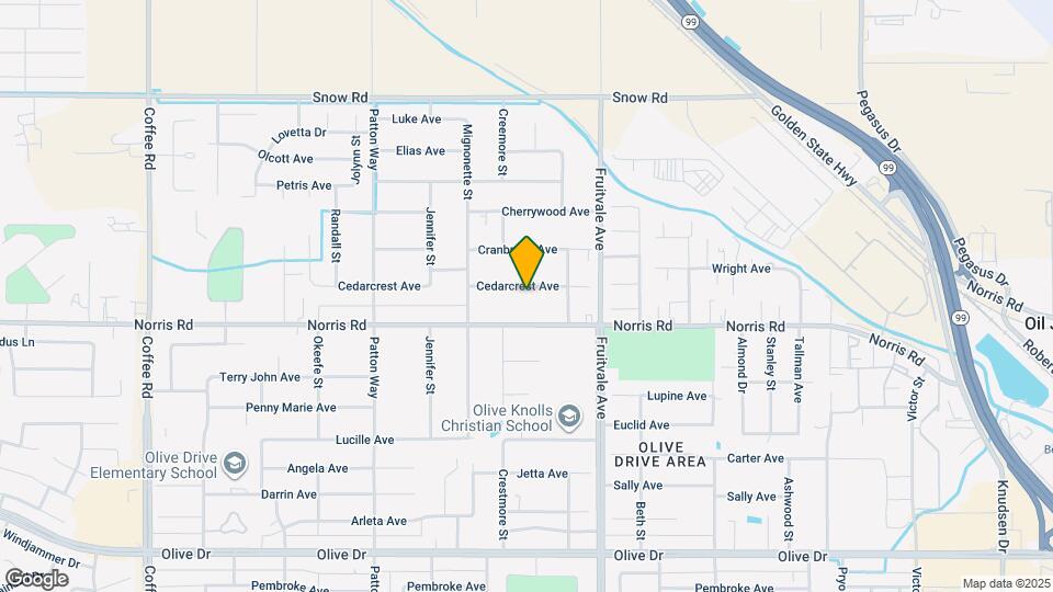 6709 Cedarcrest Ave Map and Location Details