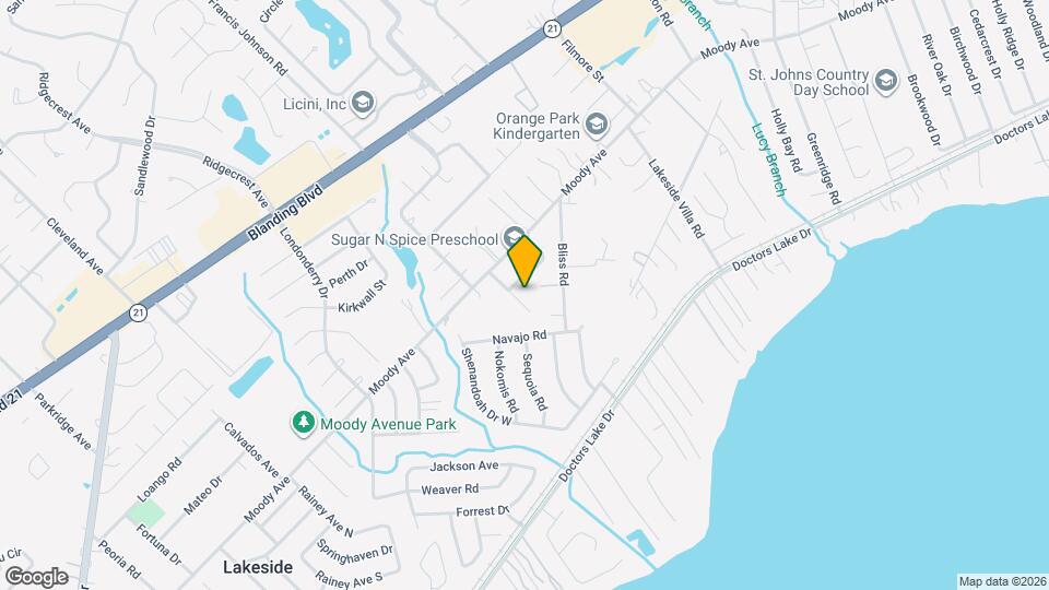 3171 Highland Grove Dr Mapa y Detalles de la Ubicación