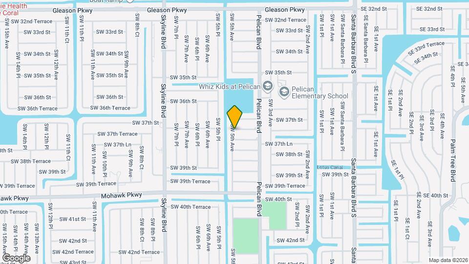 432 SW 37th Terrace Map and Location Details