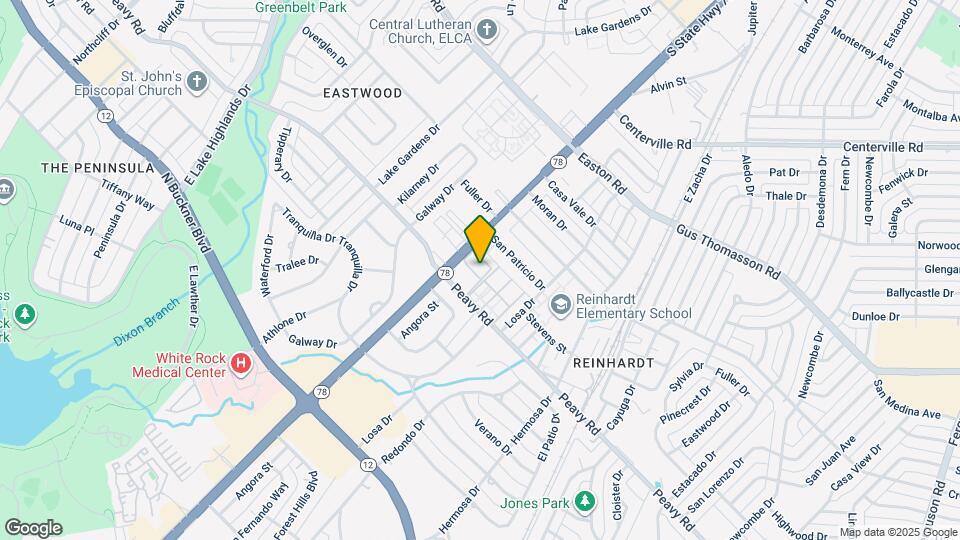 10030 Garland Rd Map and Location Details