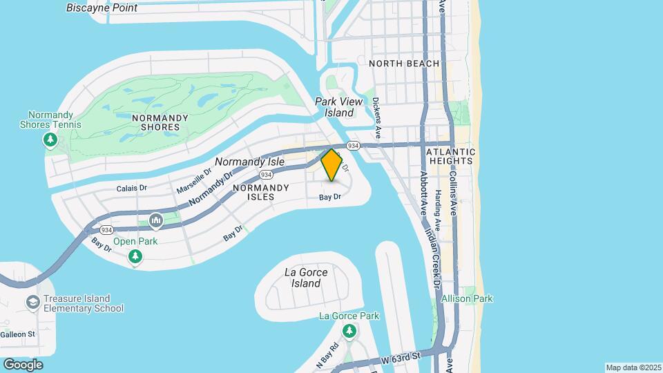 950 Biarritz Dr Map and Location Details