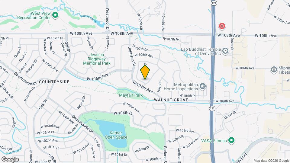 10418 Jellison Way Map and Location Details