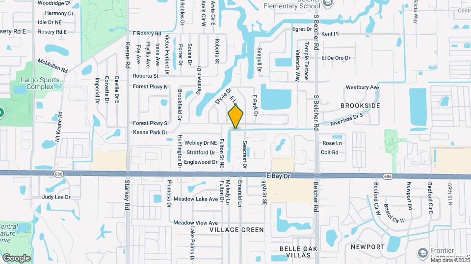 3320 Barnsdale Dr, Unit B Map and Location Details