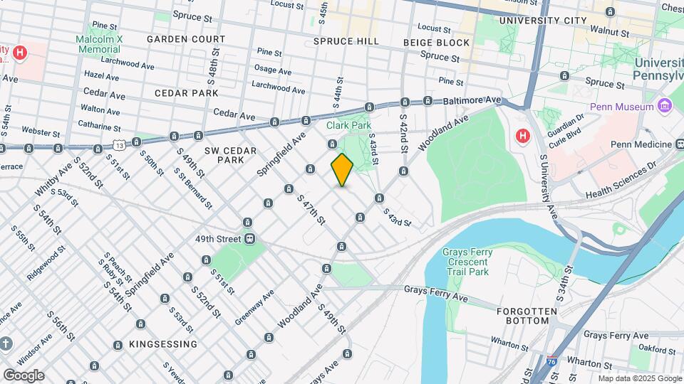 1215 S 46th St Map and Location Details