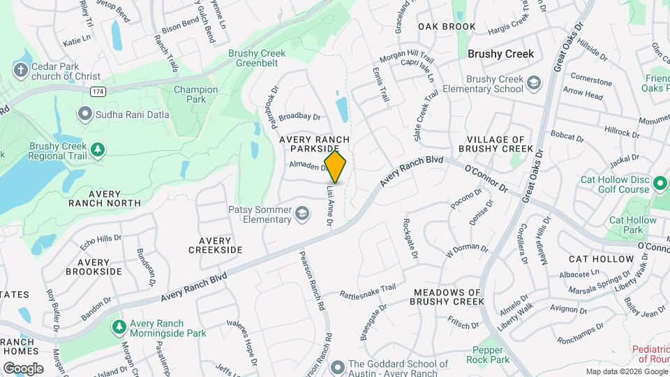 9509 Lisi Anne Dr Map and Location Details