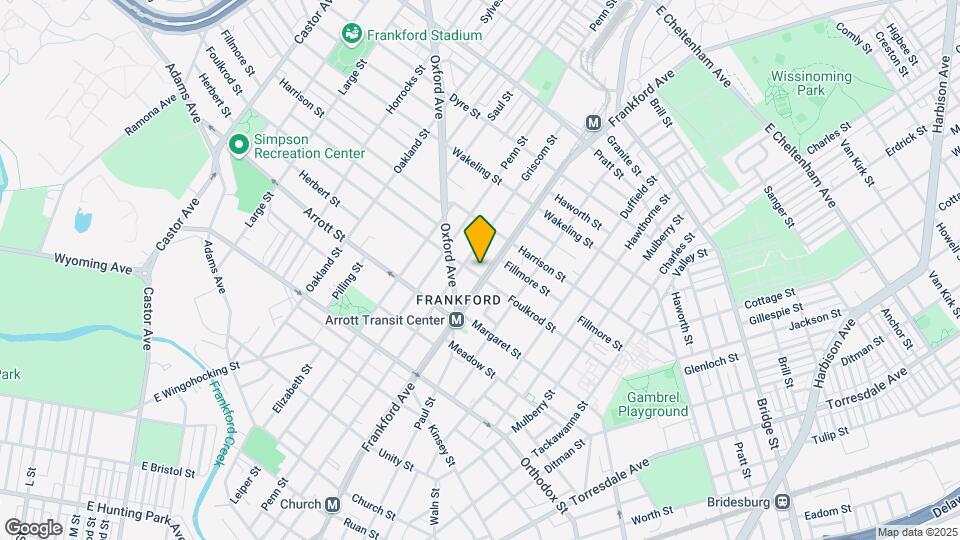 4804 Frankford Ave-Unit -2ND FLOOR Map and Location Details