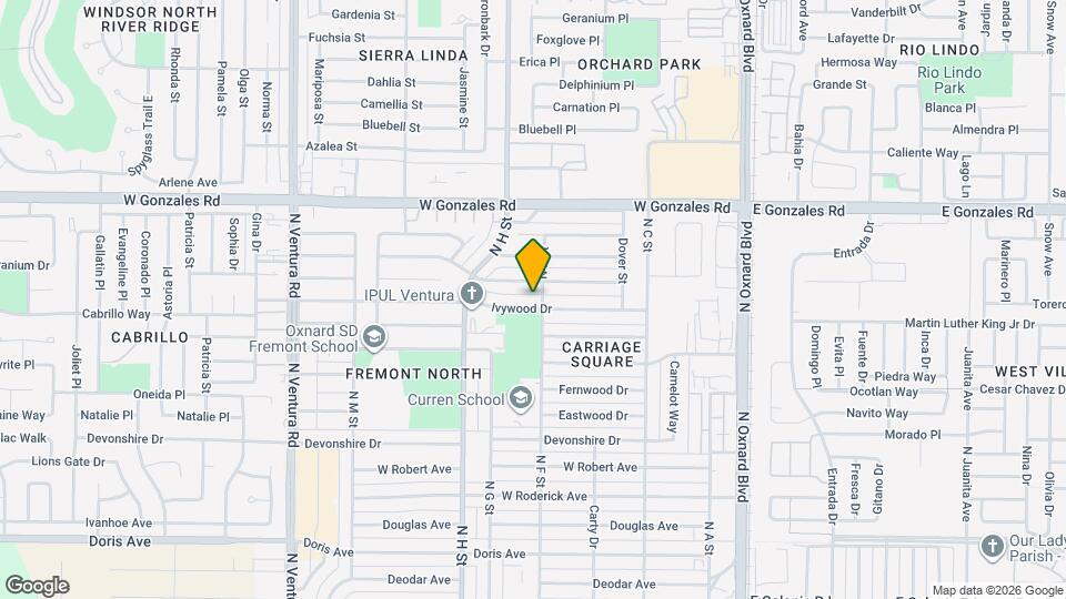 711 Ivywood Dr Map and Location Details