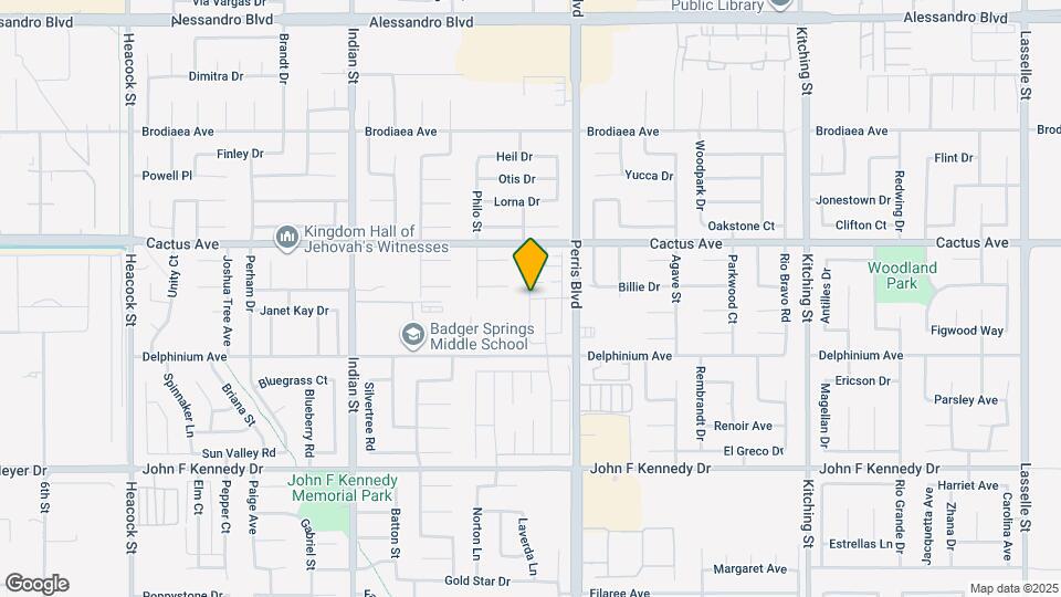 14707 Gulfstream Ln Map and Location Details