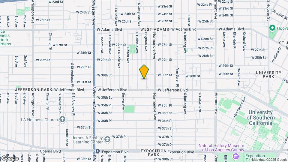 3023 Brighton Ave Map and Location Details