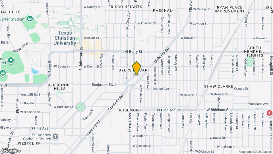 2345 Benbrook Blvd Map and Location Details