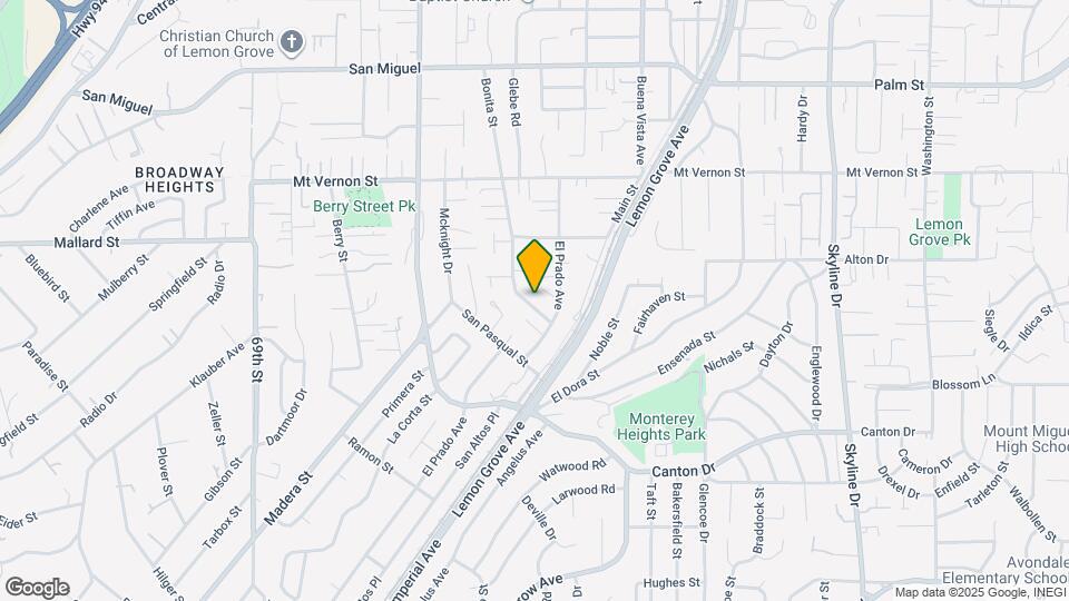 2039-41 Bonita St Map and Location Details