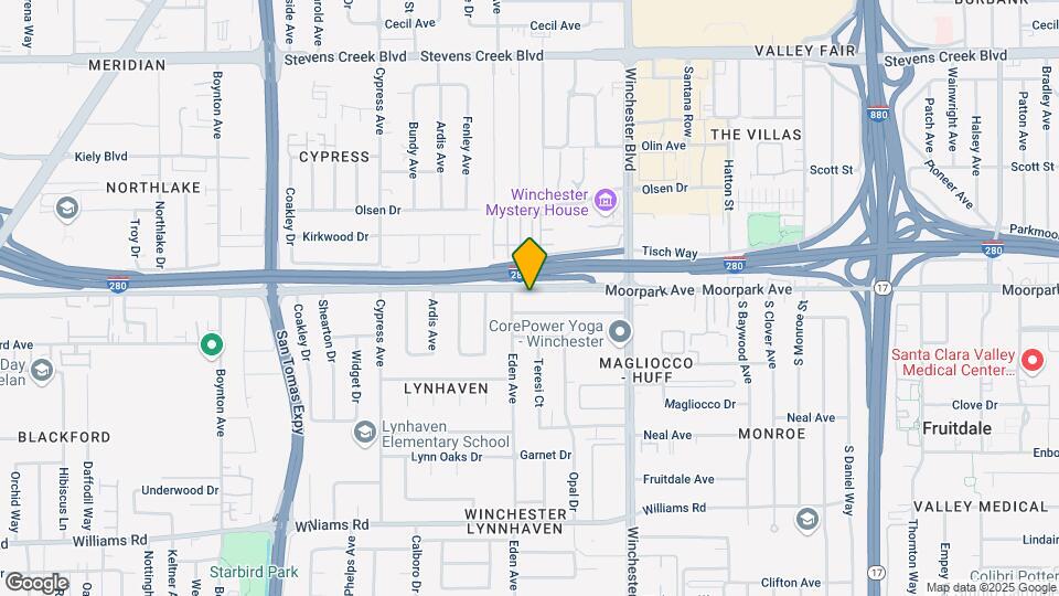 3230 Moorpark Ave Mapa y Detalles de la Ubicación