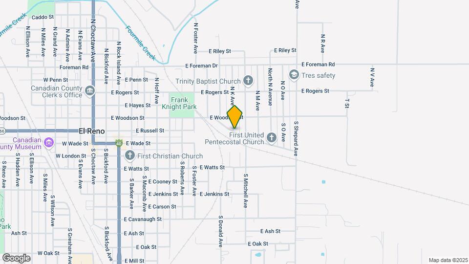 1103 Industrial Blvd Map and Location Details