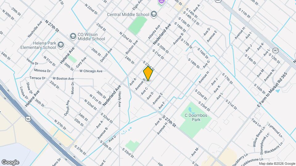 2424 Ave C Map and Location Details