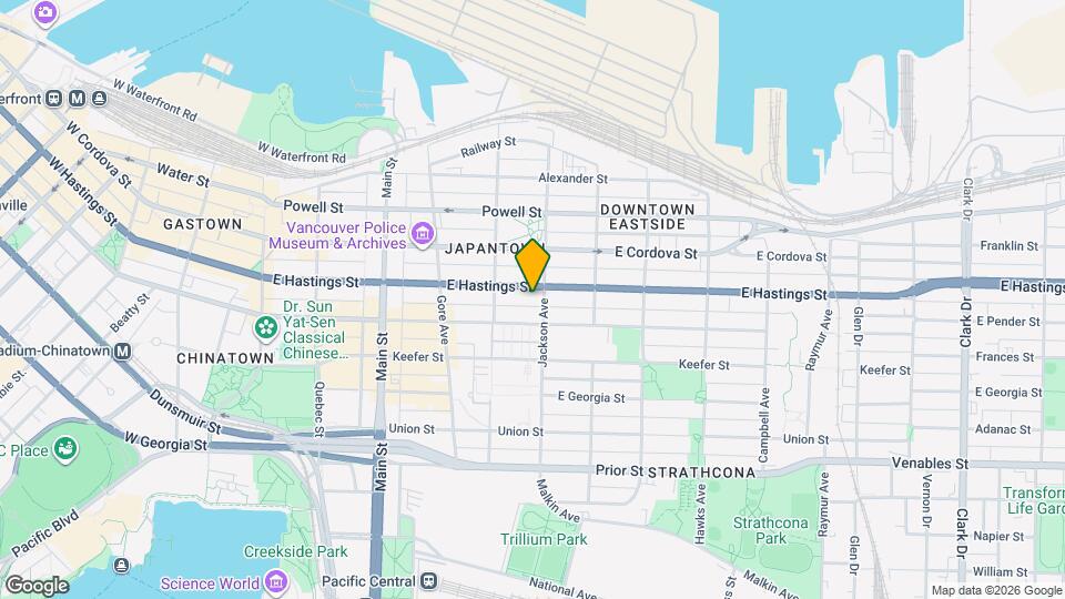 405 Jackson Av Map and Location Details