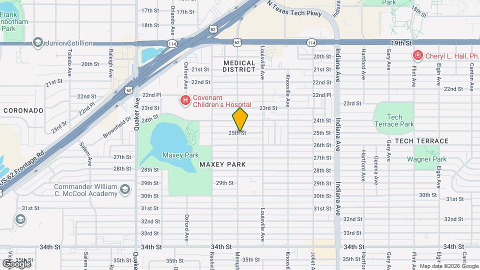 3721 25th St Map and Location Details